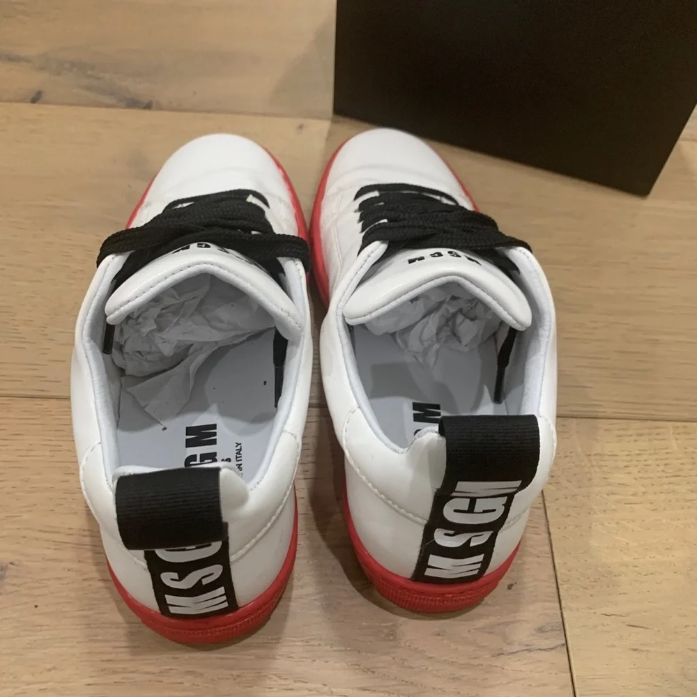 MSGM KIDS FASHION low top SNEAKERS